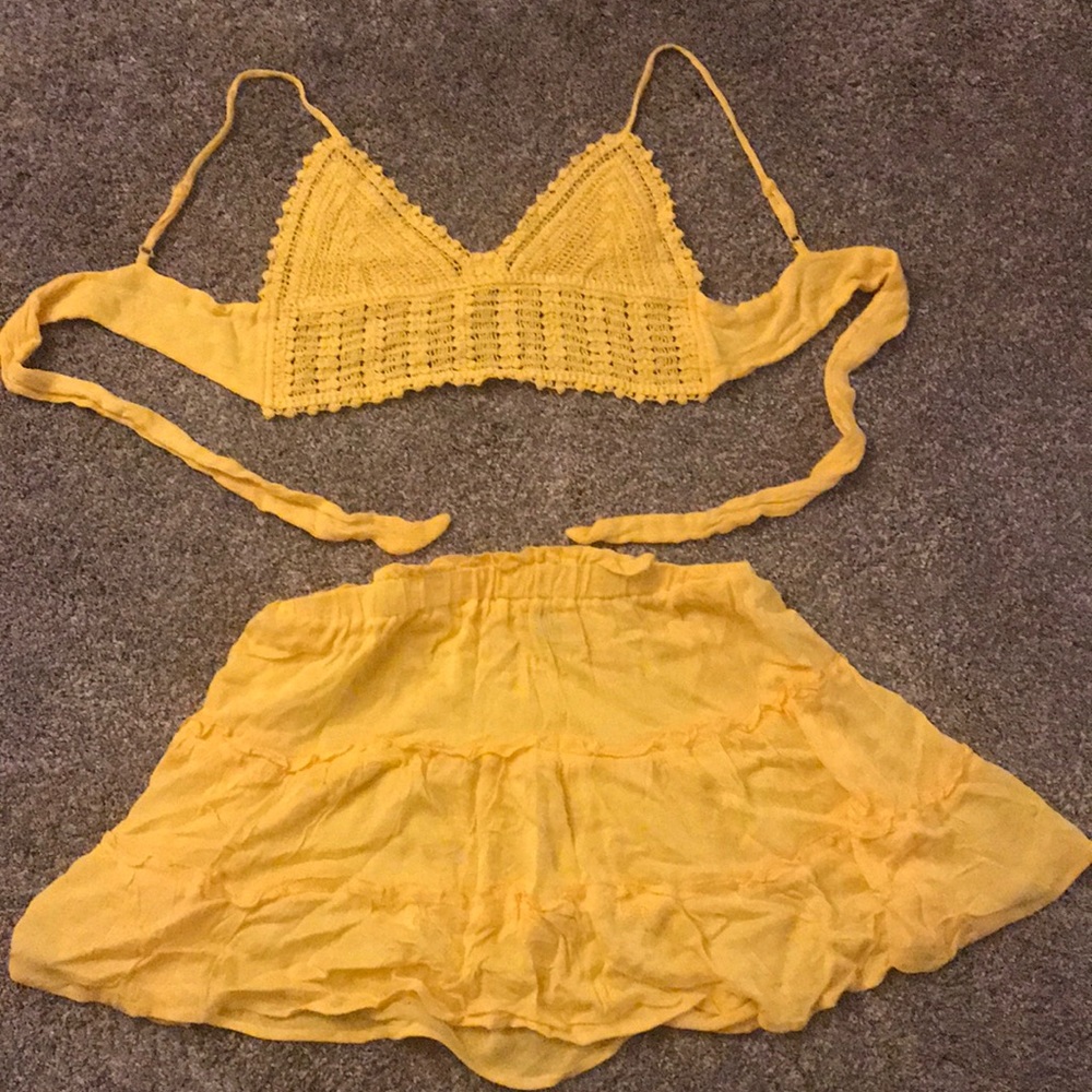 Yellow 2 piece